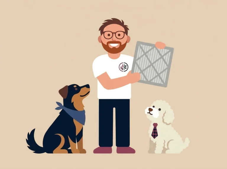 Air quality services illustration